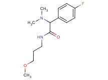 2-(dimethylamino)-2-(4-fluorophenyl)-N-(3-methoxypropyl)acetamide