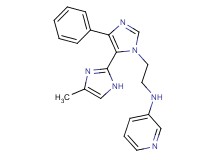 N-[2-(4-methyl-5'-phenyl-1H,3'H-2,4'-biimidazol-3'-yl)ethyl]pyridin-3-amine