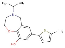 4-isopropyl-7-(5-methyl-2-thienyl)-2,3,4,5-tetrahydro-1,4-benzoxazepin-9-ol