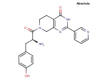 2-pyridin-3-yl-7-L-tyrosyl-5,6,7,8-tetrahydropyrido[3,4-d]pyrimidin-4(3H)-one