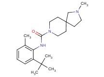 N-(2-tert-butyl-6-methylphenyl)-2-methyl-2,8-diazaspiro[4.5]decane-8-carboxamide