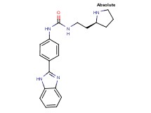 N-[4-(1H-benzimidazol-2-yl)phenyl]-N'-{2-[(2S)-2-pyrrolidinyl]ethyl}urea dihydrochloride