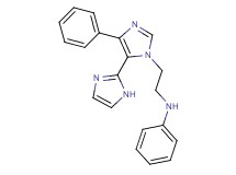 N-[2-(5'-phenyl-1H,3'H-2,4'-biimidazol-3'-yl)ethyl]aniline