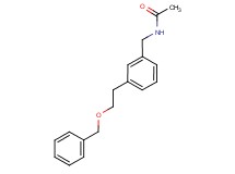 N-{3-[2-(benzyloxy)ethyl]benzyl}acetamide