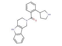 2-[2-(3-pyrrolidinyl)benzoyl]-2,3,4,5-tetrahydro-1H-pyrido[4,3-b]indole