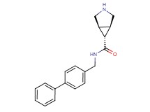 (1R*,5S*,6r)-N-(biphenyl-4-ylmethyl)-3-azabicyclo[3.1.0]hexane-6-carboxamide