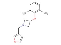 3-(2,6-dimethylphenoxy)-1-(3-furylmethyl)azetidine