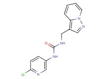 N-(6-chloropyridin-3-yl)-N'-(pyrazolo[1,5-a]pyridin-3-ylmethyl)urea