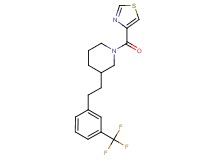 1-(1,3-thiazol-4-ylcarbonyl)-3-{2-[3-(trifluoromethyl)phenyl]ethyl}piperidine