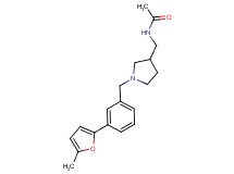 N-({1-[3-(5-methyl-2-furyl)benzyl]pyrrolidin-3-yl}methyl)acetamide