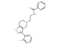 N-{2-[3-(2-fluorophenyl)-6,7-dihydroisoxazolo[4,5-c]pyridin-5(4H)-yl]ethyl}benzamide
