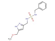 N-benzyl-N'-{[5-(methoxymethyl)-1H-pyrazol-3-yl]methyl}sulfamide