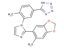 5-{4-methyl-3-[2-(6-methyl-1,3-benzodioxol-5-yl)-1H-imidazol-1-yl]phenyl}-1H-tetrazole