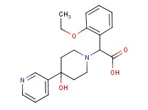 (2-ethoxyphenyl)(4-hydroxy-4-pyridin-3-ylpiperidin-1-yl)acetic acid