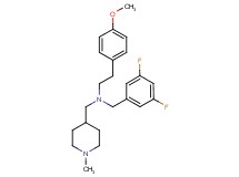 (3,5-difluorobenzyl)[2-(4-methoxyphenyl)ethyl][(1-methyl-4-piperidinyl)methyl]amine