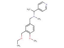 N-[3-(ethoxymethyl)-4-methoxybenzyl]-N-methyl-1-pyridin-4-ylethanamine