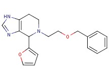5-[2-(benzyloxy)ethyl]-4-(2-furyl)-4,5,6,7-tetrahydro-1H-imidazo[4,5-c]pyridine