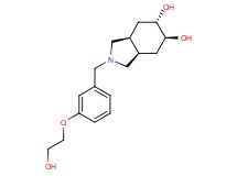 (3aR*,5S*,6S*,7aS*)-2-[3-(2-hydroxyethoxy)benzyl]octahydro-1H-isoindole-5,6-diol