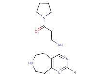 N-[3-oxo-3-(1-pyrrolidinyl)propyl]-6,7,8,9-tetrahydro-5H-pyrimido[4,5-d]azepin-4-amine dihydrochloride