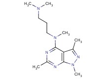 N,N,N'-trimethyl-N'-(1,3,6-trimethyl-1H-pyrazolo[3,4-d]pyrimidin-4-yl)-1,3-propanediamine