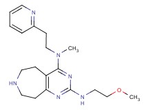 N~2~-(2-methoxyethyl)-N~4~-methyl-N~4~-(2-pyridin-2-ylethyl)-6,7,8,9-tetrahydro-5H-pyrimido[4,5-d]azepine-2,4-diamine