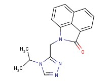 1-[(4-isopropyl-4H-1,2,4-triazol-3-yl)methyl]benzo[cd]indol-2(1H)-one