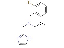 N-(2-fluorobenzyl)-N-(1H-imidazol-2-ylmethyl)ethanamine