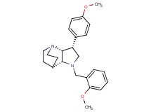 (3R*,3aR*,7aR*)-1-(2-methoxybenzyl)-3-(4-methoxyphenyl)octahydro-4,7-ethanopyrrolo[3,2-b]pyridine