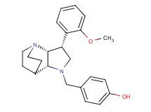 4-{[(3R*,3aR*,7aR*)-3-(2-methoxyphenyl)hexahydro-4,7-ethanopyrrolo[3,2-b]pyridin-1(2H)-yl]methyl}phenol