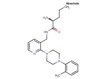 N~1~-({2-[4-(2-methylphenyl)piperazin-1-yl]pyridin-3-yl}methyl)-L-norvalinamide