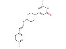 6-{1-[(2E)-3-(4-fluorophenyl)prop-2-en-1-yl]piperidin-4-yl}pyrimidin-4(3H)-one