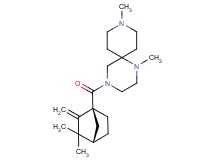 4-{[(1S*,4S*)-3,3-dimethyl-2-methylenebicyclo[2.2.1]hept-1-yl]carbonyl}-1,9-dimethyl-1,4,9-triazaspiro[5.5]undecane