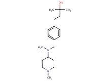 2-methyl-4-(4-{[methyl(1-methyl-4-piperidinyl)amino]methyl}phenyl)-2-butanol