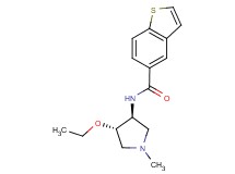 N-[(3S*,4S*)-4-ethoxy-1-methyl-3-pyrrolidinyl]-1-benzothiophene-5-carboxamide