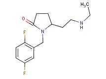 1-(2,5-difluorobenzyl)-5-[2-(ethylamino)ethyl]-2-pyrrolidinone