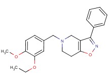 5-(3-ethoxy-4-methoxybenzyl)-3-phenyl-4,5,6,7-tetrahydroisoxazolo[4,5-c]pyridine
