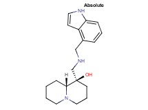 (1R,9aR)-1-{[(1H-indol-4-ylmethyl)amino]methyl}octahydro-2H-quinolizin-1-ol