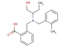 2-{[[1-(hydroxymethyl)propyl](2-methylbenzyl)amino]methyl}benzoic acid