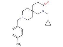 2-(cyclopropylmethyl)-9-(4-methylbenzyl)-2,9-diazaspiro[5.5]undecan-3-one