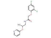 2-(2,4-dichlorophenoxy)-N-[2-(3-pyridinyloxy)propyl]acetamide