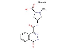 (4S)-1-methyl-4-{[(4-oxo-3,4-dihydrophthalazin-1-yl)carbonyl]amino}-L-proline