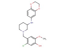 5-chloro-4-{[3-(2,3-dihydro-1,4-benzodioxin-6-ylamino)-1-piperidinyl]methyl}-2-methoxyphenol