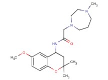 N-(6-methoxy-2,2-dimethyl-3,4-dihydro-2H-chromen-4-yl)-2-(4-methyl-1,4-diazepan-1-yl)acetamide