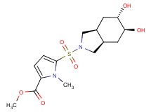 methyl 5-{[(3aR*,5S*,6S*,7aS*)-5,6-dihydroxyoctahydro-2H-isoindol-2-yl]sulfonyl}-1-methyl-1H-pyrrole-2-carboxylate