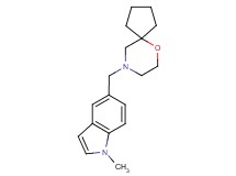 9-[(1-methyl-1H-indol-5-yl)methyl]-6-oxa-9-azaspiro[4.5]decane