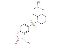 5-({2-[2-(dimethylamino)ethyl]-1-piperidinyl}sulfonyl)-3-methyl-1,3-benzoxazol-2(3H)-one