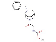 methyl {2-[(1R*,5R*)-6-benzyl-3,6-diazabicyclo[3.2.2]non-3-yl]-2-oxoethyl}carbamate