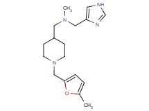 (1H-imidazol-4-ylmethyl)methyl({1-[(5-methyl-2-furyl)methyl]-4-piperidinyl}methyl)amine