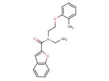 N-ethyl-N-[2-(2-methylphenoxy)ethyl]-1-benzofuran-2-carboxamide