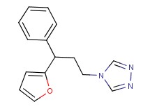 4-[3-(2-furyl)-3-phenylpropyl]-4H-1,2,4-triazole